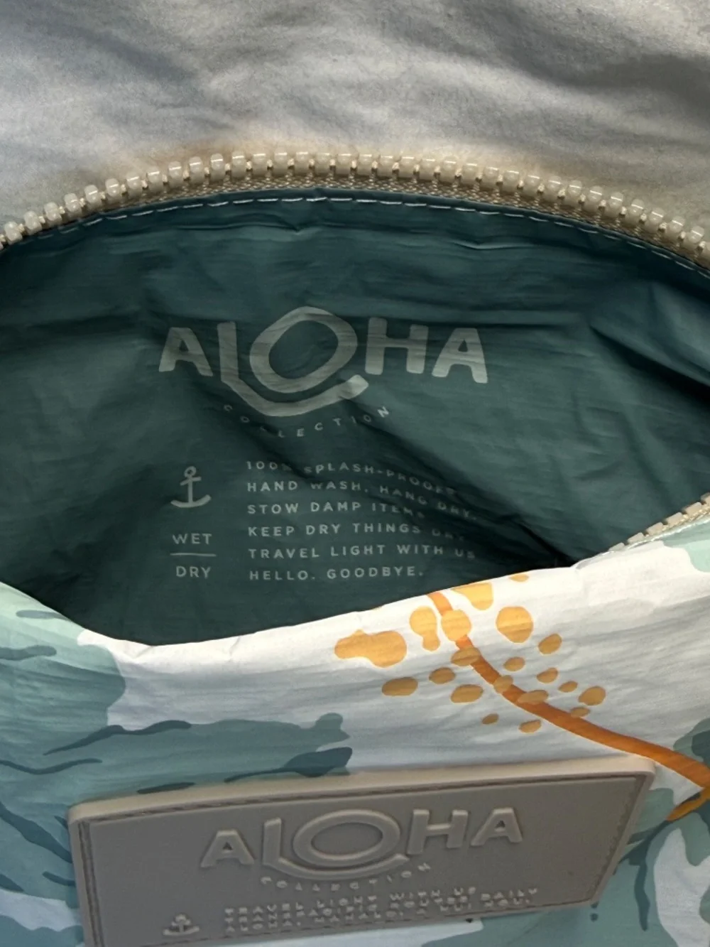 NWT Aloha Collection 2pc Set • Mid Seaside LeMU Blue + Small Taha’a Dry Reef